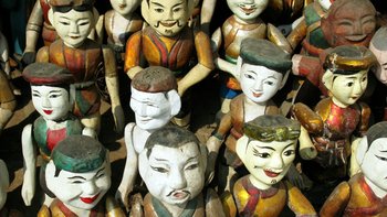 Puppen Hanoi Vietnam
