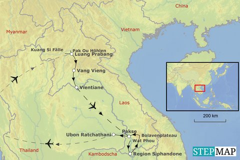 Laos komplett inkl. Flug Laos komplett inkl. Flug