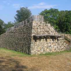 Bibracte Porte Rebout Hauptstadt des gallischen Stammes der Haeduer