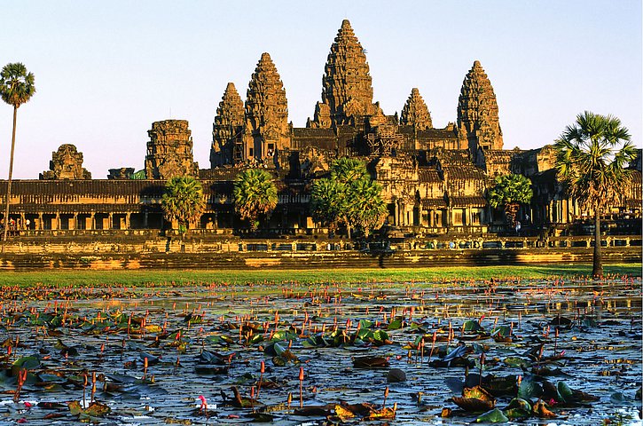 Angkor Wat UNESCO Weltkulturerbe bei Siem Reap in Kambodscha Indochina