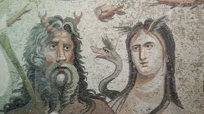 Mosaik im Zeugma Museum Gaziantep