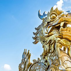 Drache Statue Vietnam