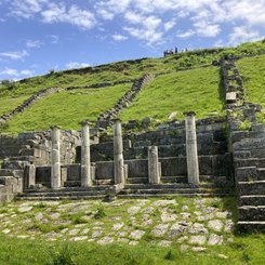 Apollonia Nympheus Blick von unten