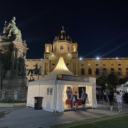 Arge Archäologie Stand bei der Langen Nacht der Forschung 2022