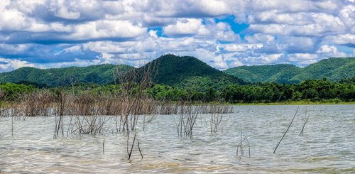 Landschaft im UNESCO Welterbe Kaeng Krachan Forest Komplex