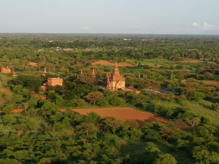 Bagan von oben