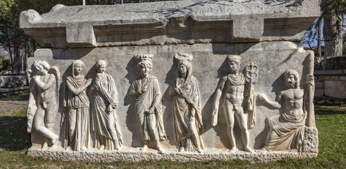 Aphrodisias Sarkophag UNESCO Welterbe