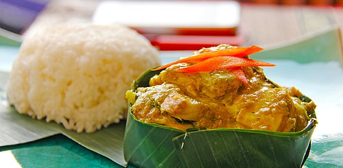 Amok Fischcurry. Nationalgericht in Kambodsch - unbedingt versuchen!