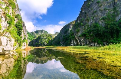 Van Long Ninh Binh Vietnamreise Trockene Halongbucht