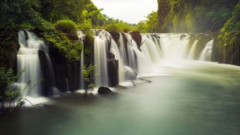 in der Region Champasak um Pakse gibt es unzählige Wasserfälle