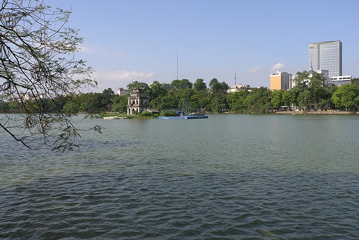 Hanoi Vietnam Hoan Kiem Lake