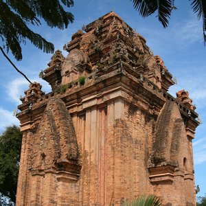 Nha Trang Ponagar Cham Tower in der Provinz Khanh Hoa