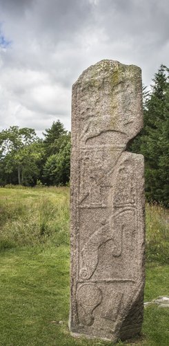 Maiden Stein der Pikten in Schottland