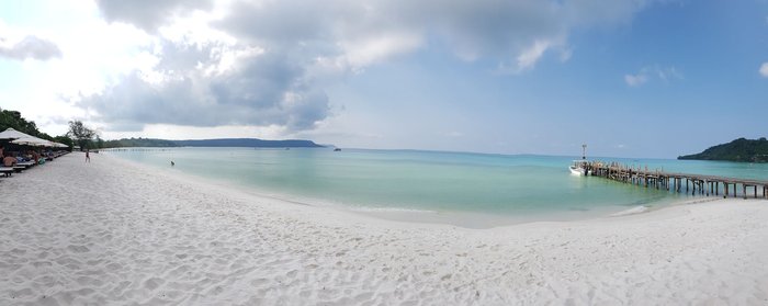 Strand auf der Insel Koh Rong im Süden Kambodschas