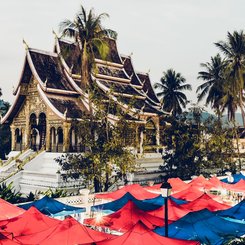 Heritage Line Laos Anouvong - Luang Prabang Markt