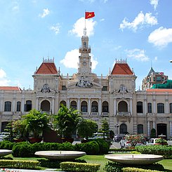 Ho Chi Minh City Saigon Rathaus