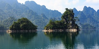 Na Hang See in der Provinz Tuyen Quang Vietnam