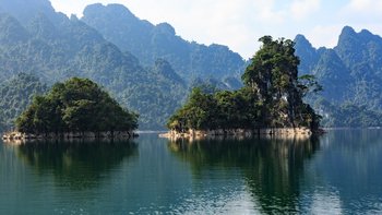 Na Hang See in der Provinz Tuyen Quang Vietnam