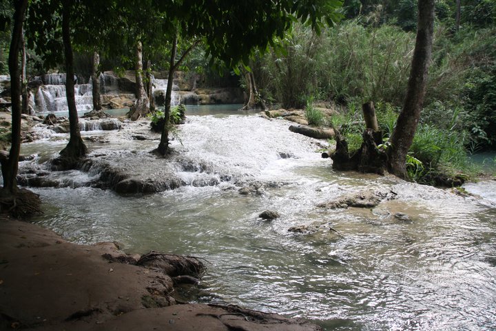 Kuang Si Wasserfaelle Luang Prabang Kuang Si Wasserfaelle Luang Prabang