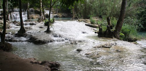 Kuang Si Wasserfaelle Luang Prabang