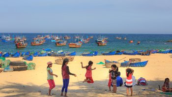 Strand in der Provinz Phu Yen