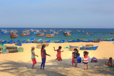 Strand in der Provinz Phu Yen