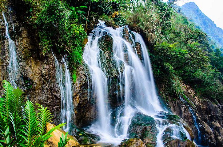 Wasserfall Sapa Norden von Vietnam Indochina