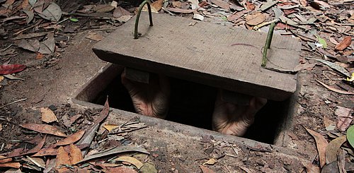 Cu Chi Tunnel Vietnam Indochina