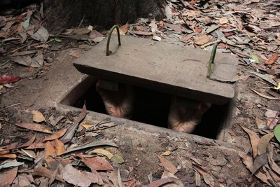 Cu Chi Tunnel Vietnam Indochina