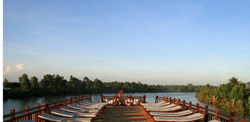 Mekong Eyes Sonnendeck