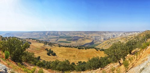 Irbid Landschaft Jordanien