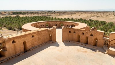 Ausblick von Jabrin in Bahla