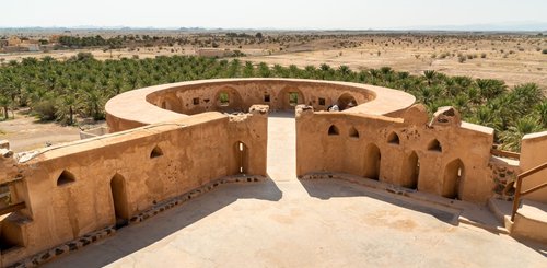 Ausblick von Jabrin in Bahla