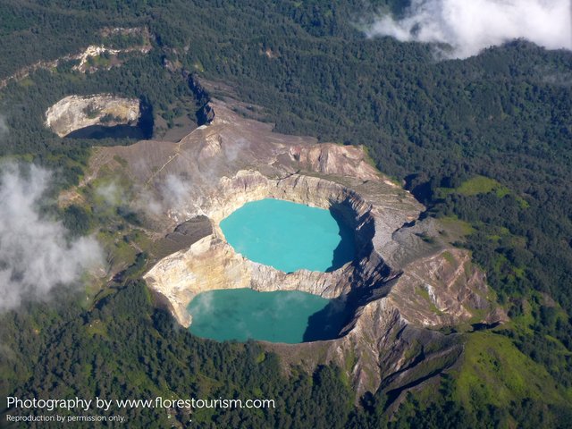 Kelimutu Vulkankrater auf Flores