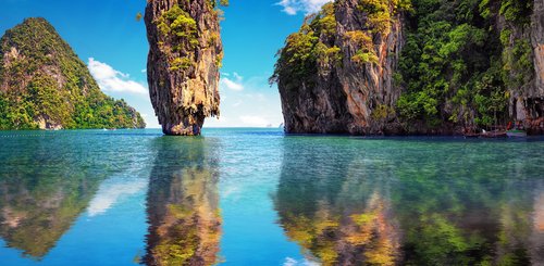 Phuket Thailand Phang Nga Bucht