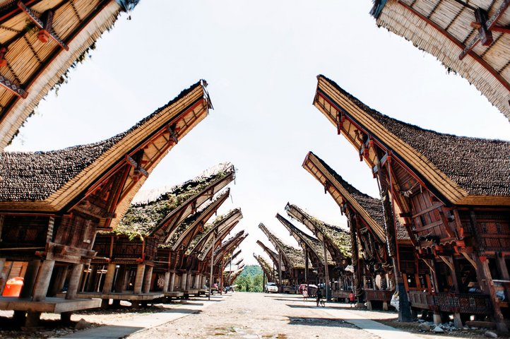 Suöawesi Toraja Dorf Patawa