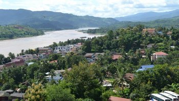 Bokeo Stadt Laos