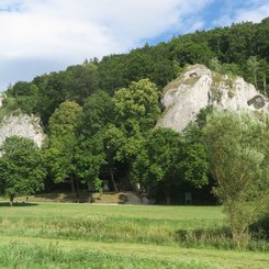 Wanderung Schwäbische Alb zu Sirgenstein und Geißenklösterle