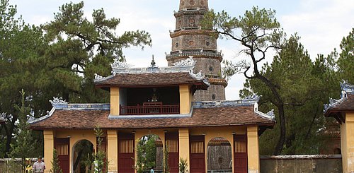 Hue Thien Mu Pagode Vietnam Indochina