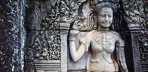 Banteay Srei Khmer Architektur Siem Reap Kambodscha