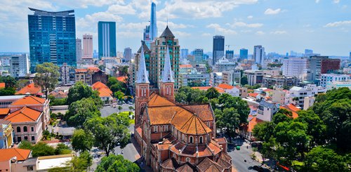  Notre Dame Kathedrale Ho Chi Minh Stadt Vietnam