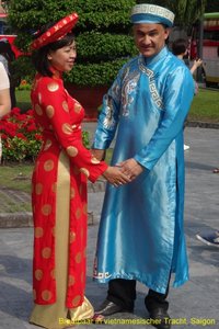 Brautpaar in Ho Chi Minh City