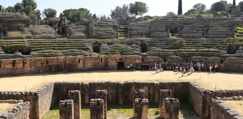 Amphitheater Italica Andalusien