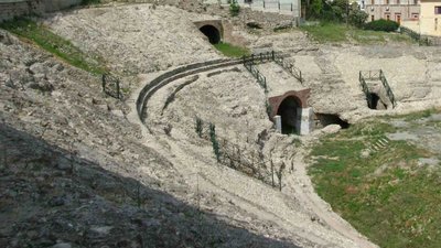 Amphitheater in Durres Albanien