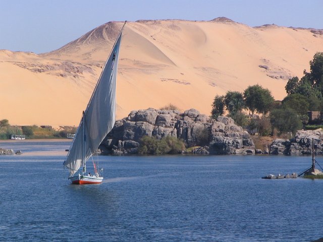 Elephantine bei Assuan Unternubien Ägypten