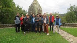 Nordspanien Gruppenfoto Puente Viesgo