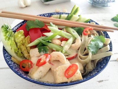 veganes asiatisches Essen