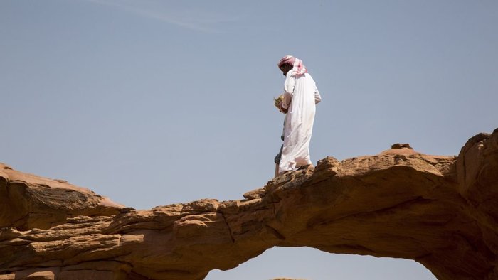 Wadi Rum Beduine Jordanien