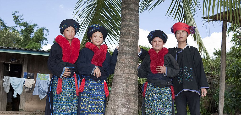 Laos ethnische Minderheit der Yao