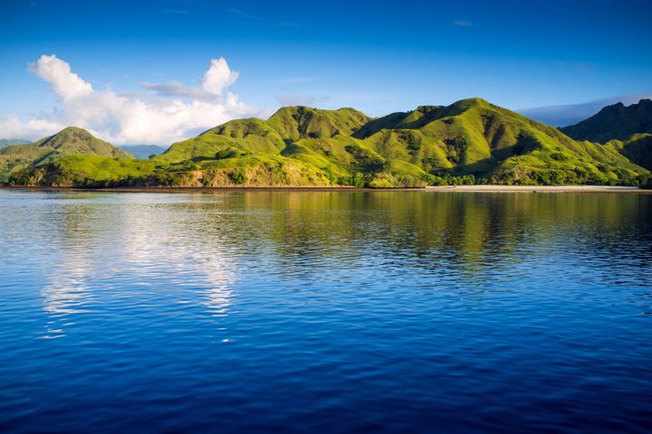Komodo Küstenlandschaft